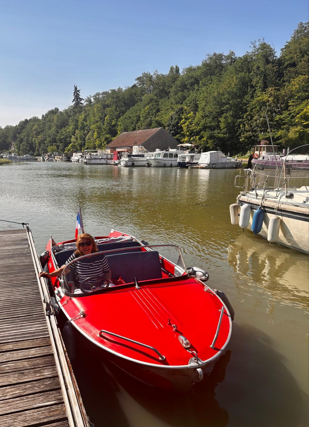 LOLITA à quai, prête à accueillir ses passagers